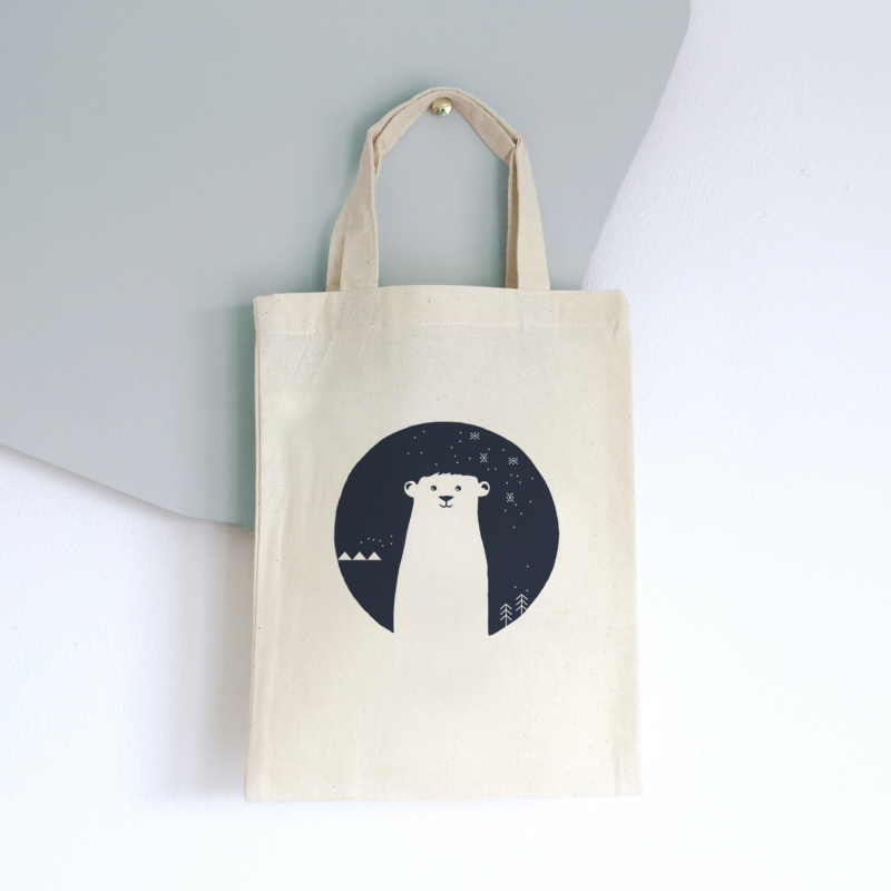 Paul the Icebear | cotton tote Bag